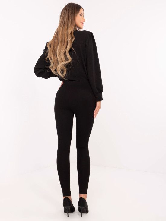 Elegante schwarze Leggings