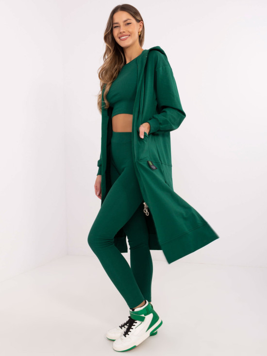 Stylisches Set in Dunkelgrün