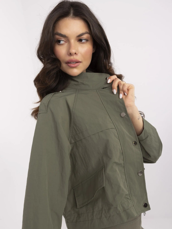 Khaki Übergangsjacke
