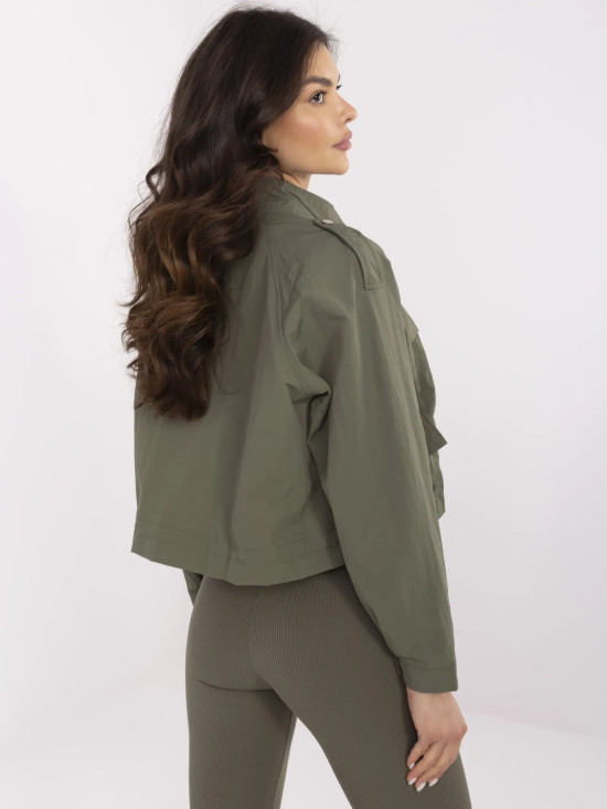 Khaki Übergangsjacke
