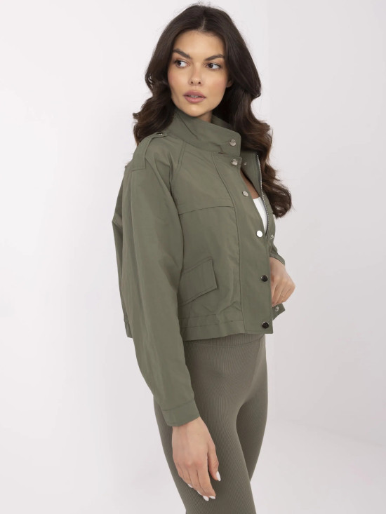 Khaki Übergangsjacke