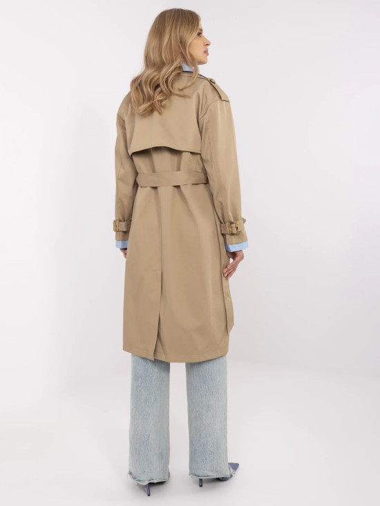 Eleganter Übergangsmantel in Beige