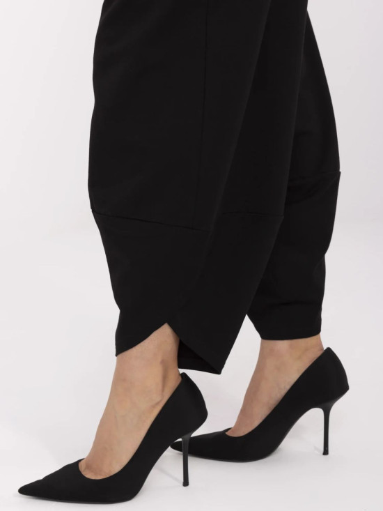 Stylische schwarze Sporthose