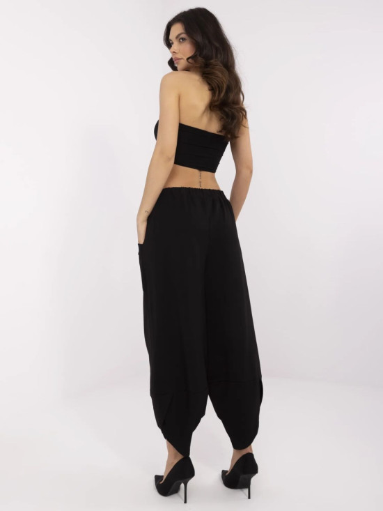 Stylische schwarze Sporthose