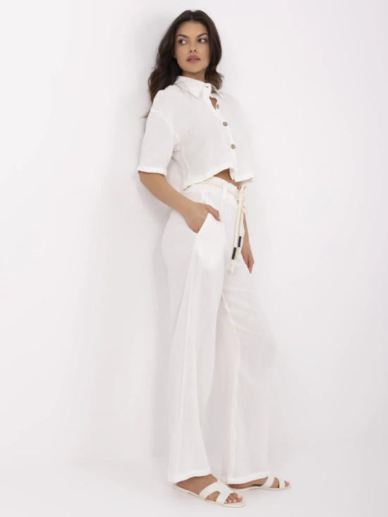 Eleganter Komplett mit kurzen Ärmeln