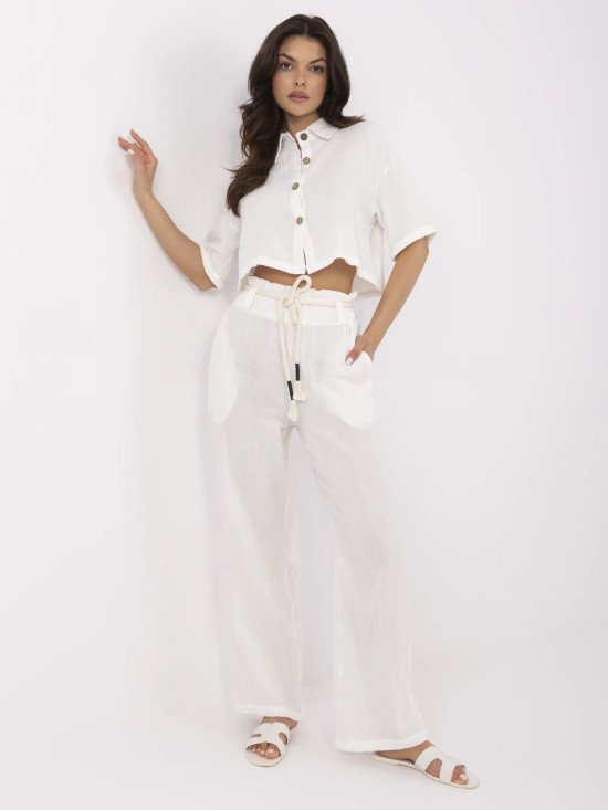 Eleganter Komplett mit kurzen Ärmeln