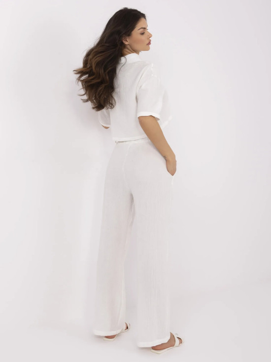 Eleganter Komplett mit kurzen Ärmeln