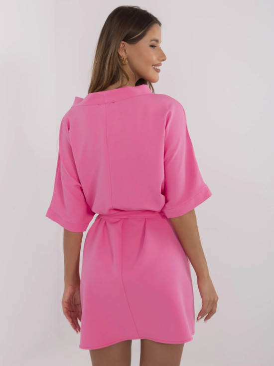 Elegantes rosa Cocktailkleid