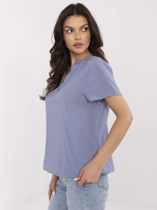 Stilvolle Bluse mit V-Ausschnitt