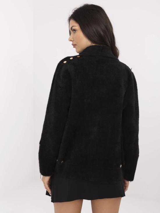 Elegante schwarze Übergangsjacke