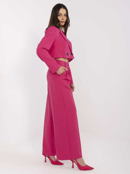 Eleganter Komplettanzug in Rosa