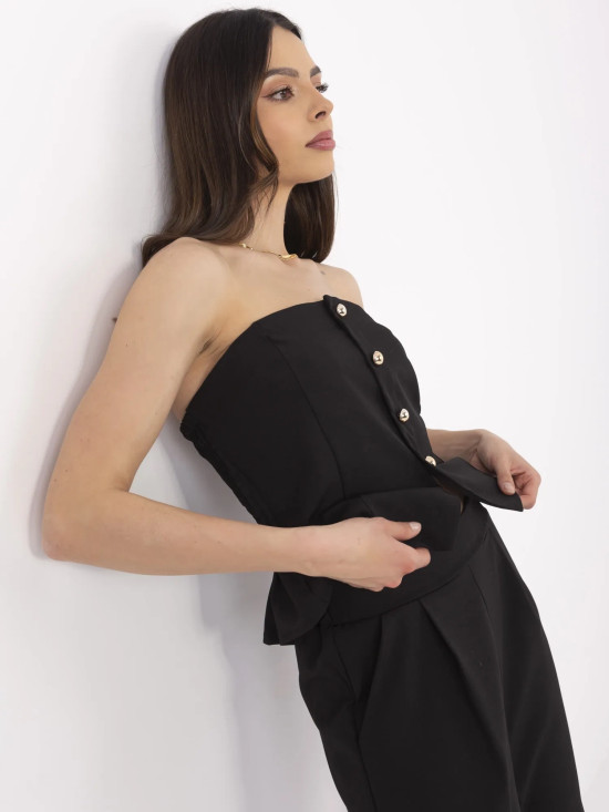 Eleganter Komplettanzug mit weitem Bein