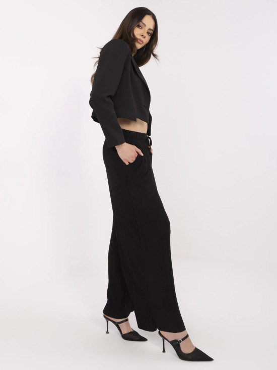 Stylische schwarze Hose