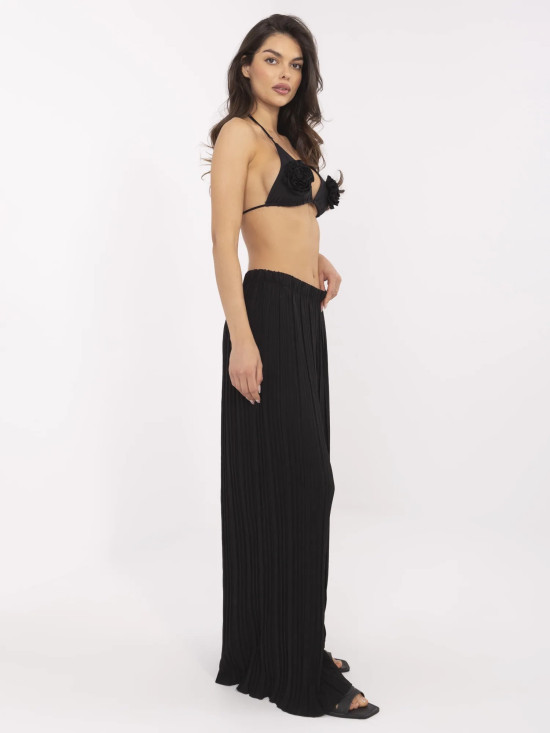 Stylische schwarze Hose