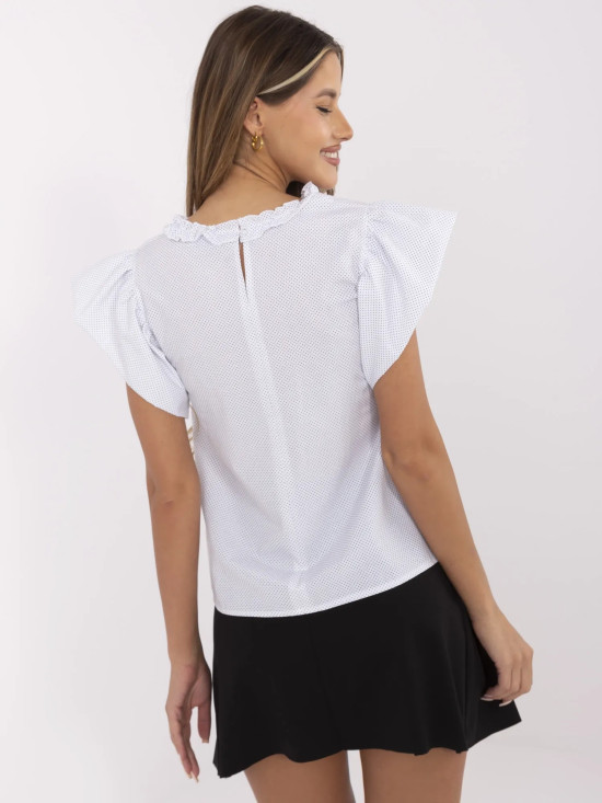 Elegante Bluse mit Punkten