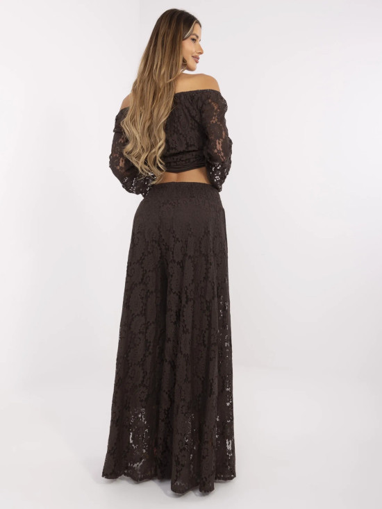 Elegante Boho-Hosen mit Spitze