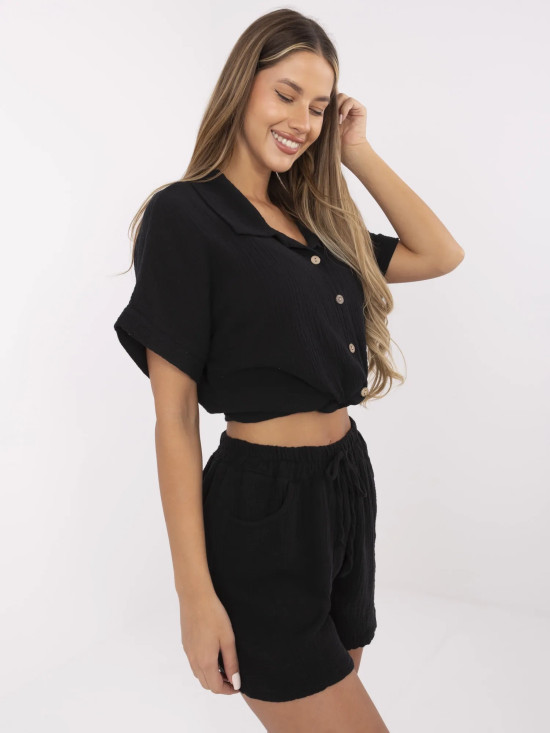 Stylische schwarze Shorts