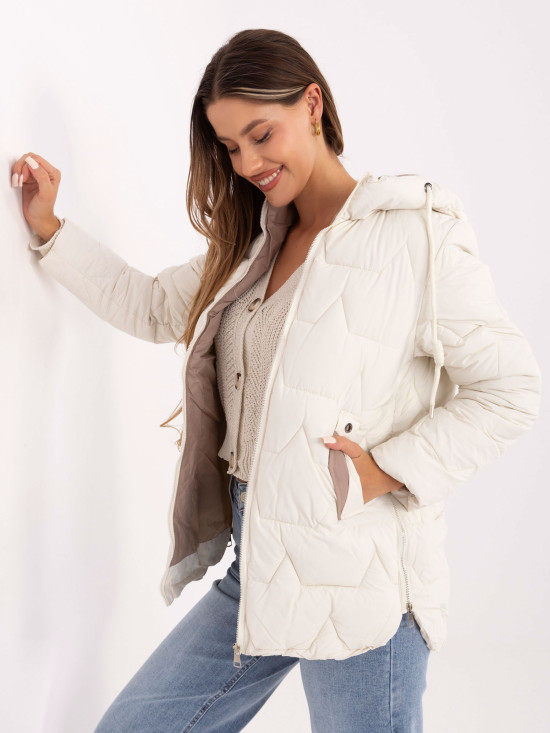 Stylische Übergangsjacke mit Kapuze