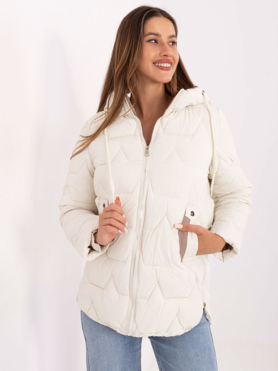 Stylische Übergangsjacke mit Kapuze