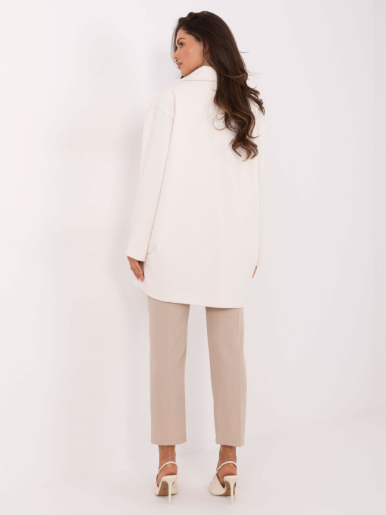 Eleganter Übergangsmantel in Ecru