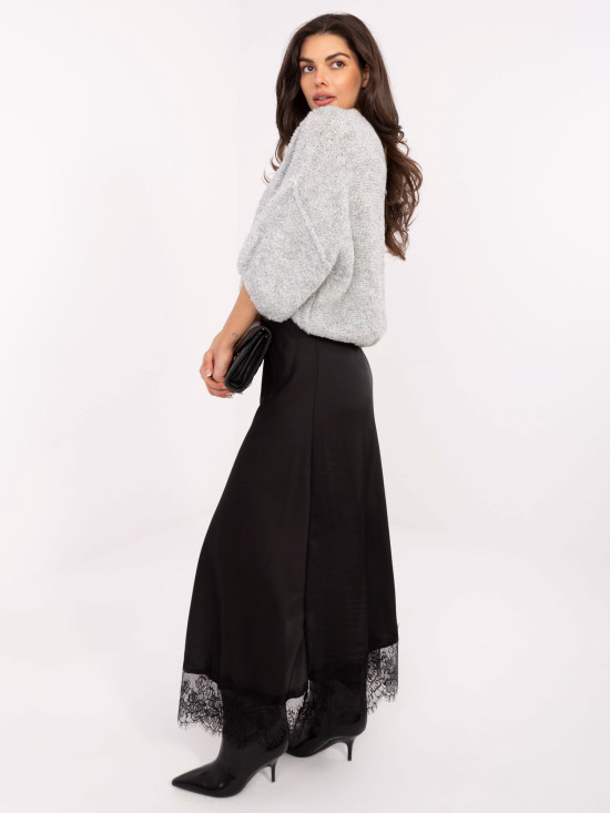 Eleganter Strick-Cardigan mit Knöpfen, hellgrau