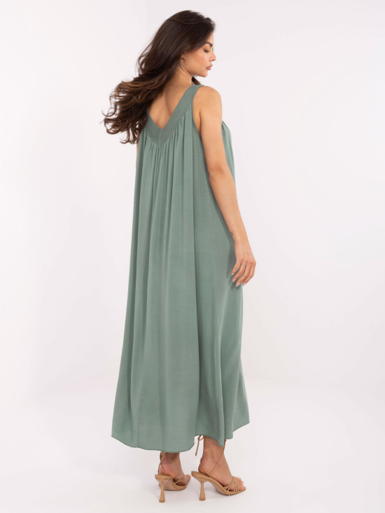 Oversize Sommerkleid in Khaki