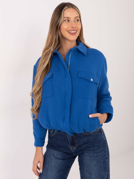 Stylische Übergangsjacke in Dunkelblau