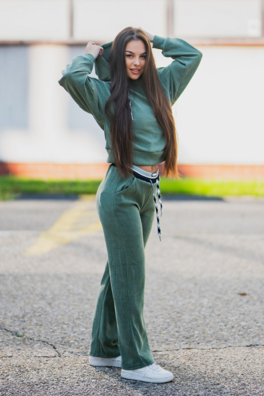 Freizeitanzug Regular-Fit Violett