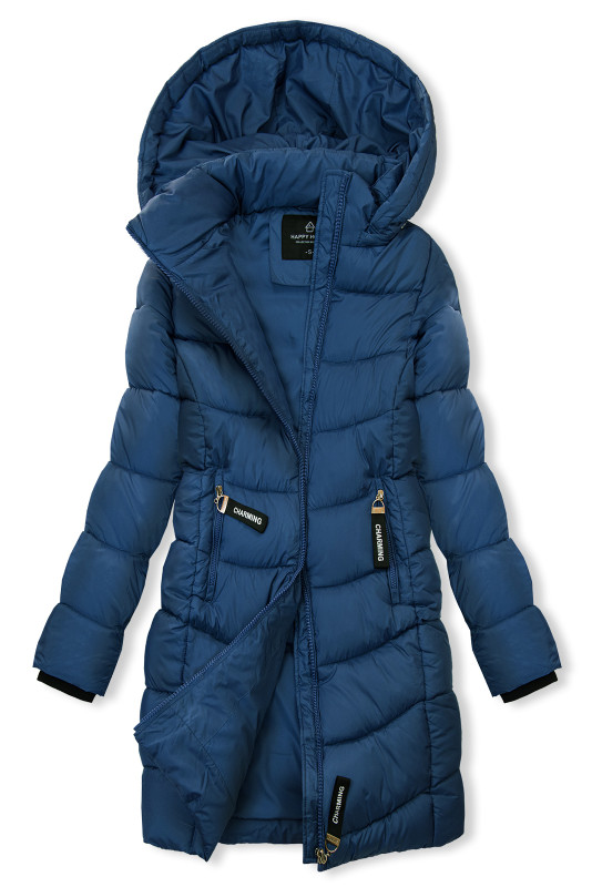 Wintergesteppte Jacke ICE Blau
