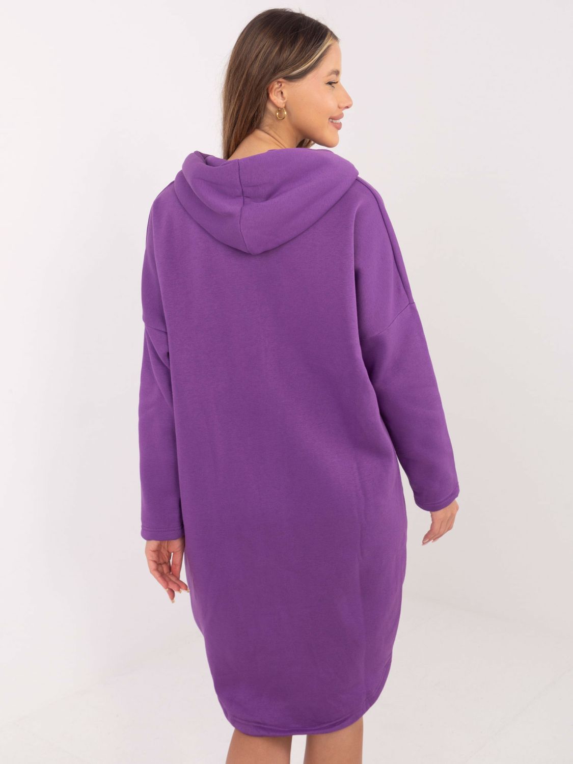 Lila Kapuzenpullover