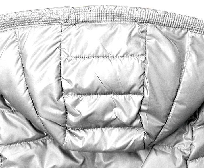 Steppjacke grau - rosa