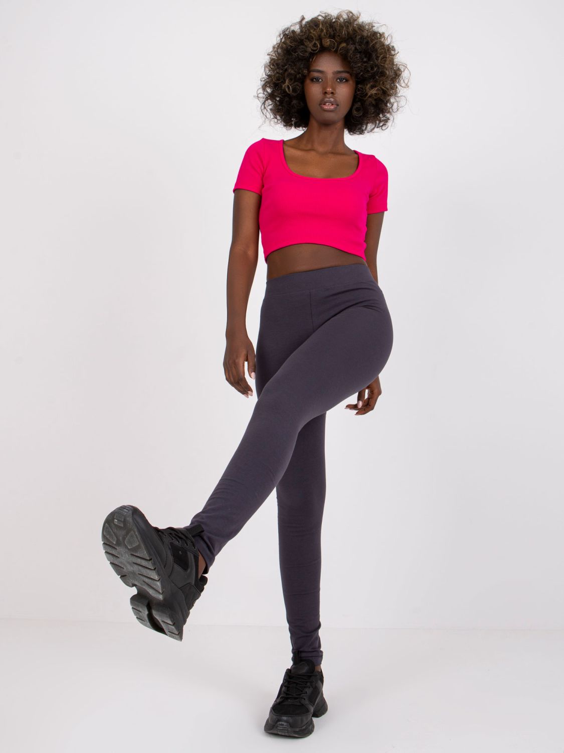 Stylische graue Leggings