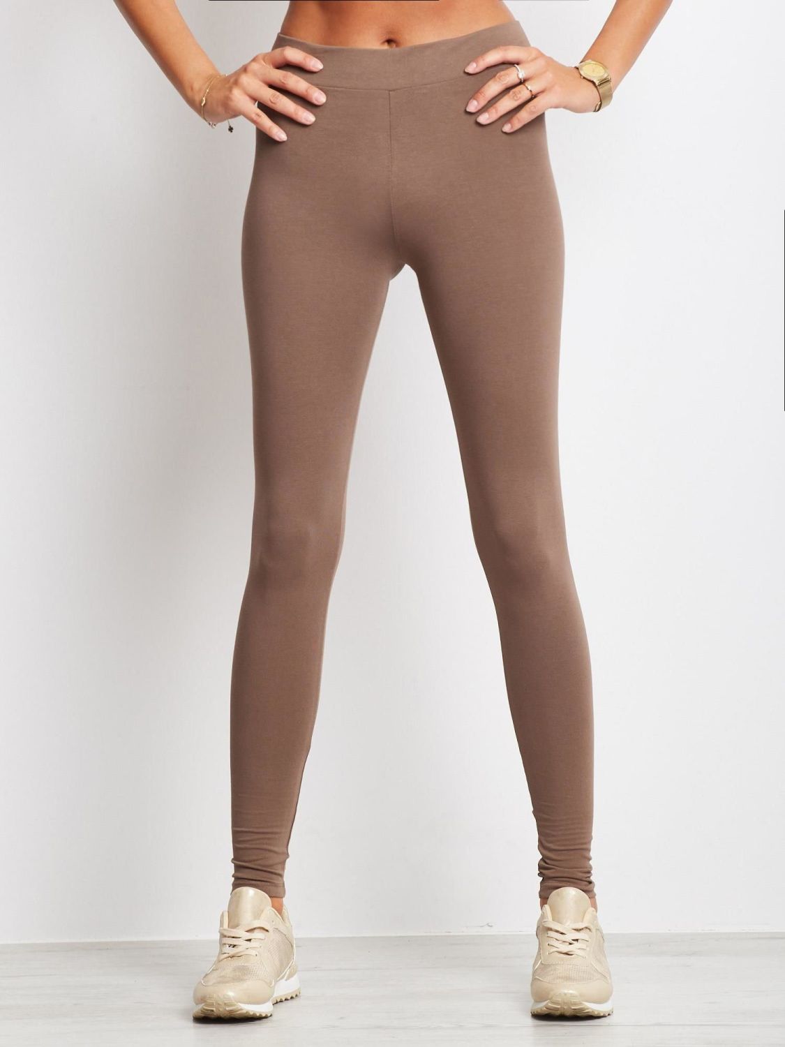 Stylische braune Leggings