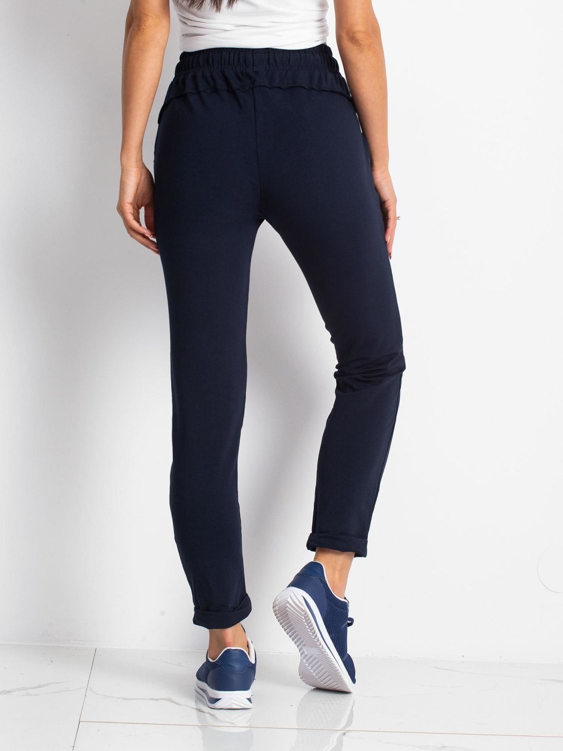 Stylische blaue Sporthose