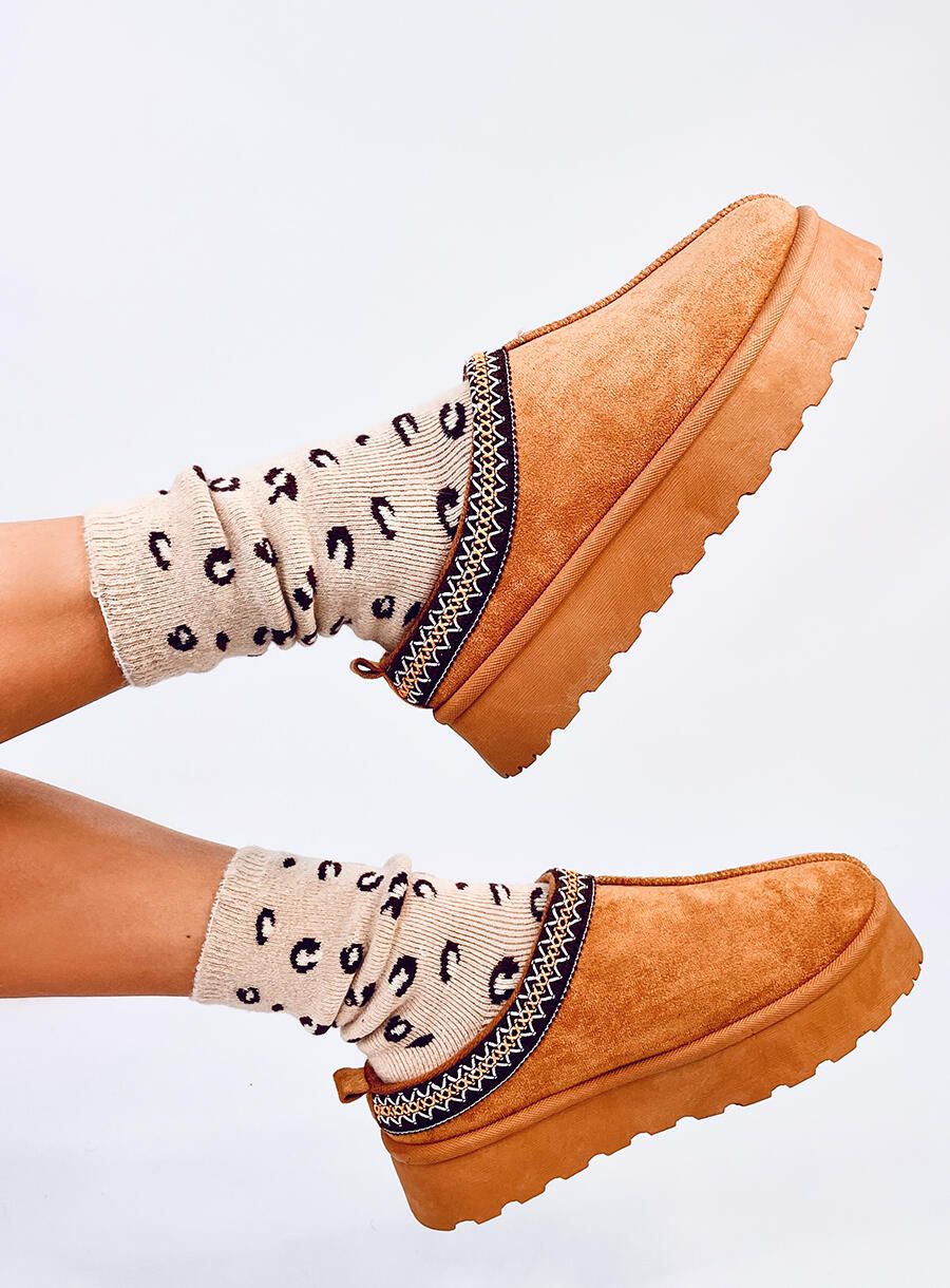 Damensocken mit Leopardenmuster 1 - 3 Paar