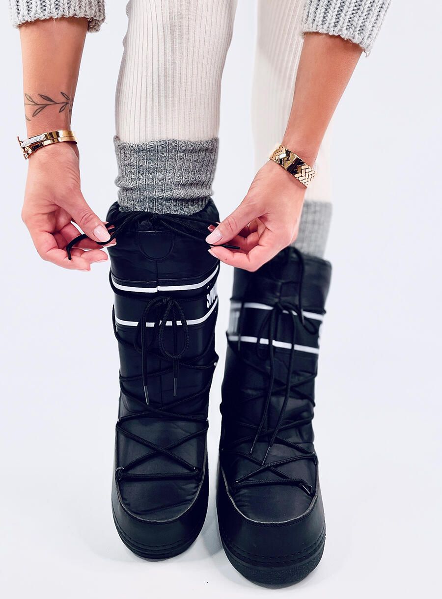Winterstiefeletten SNOW BOOTS HIGH Black