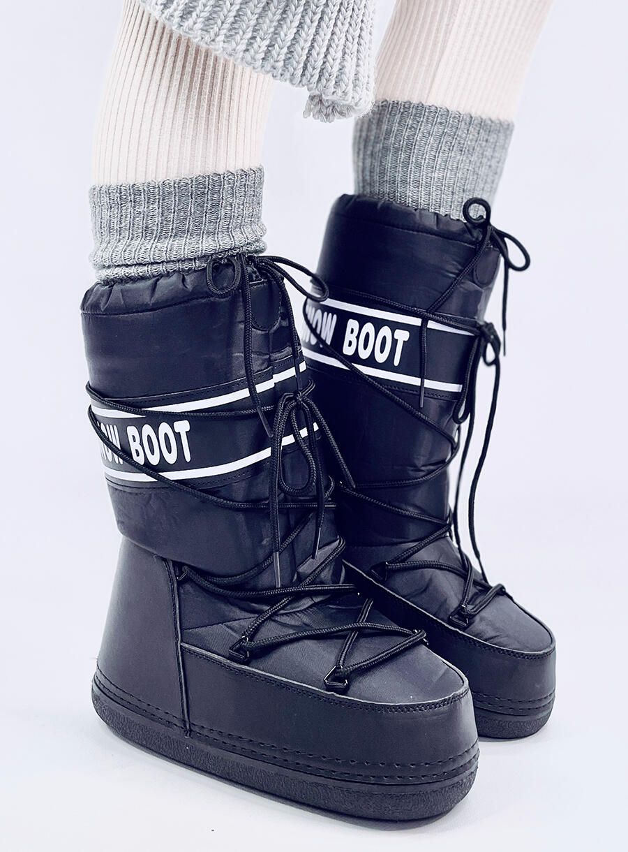 Winterstiefeletten SNOW BOOTS HIGH Black