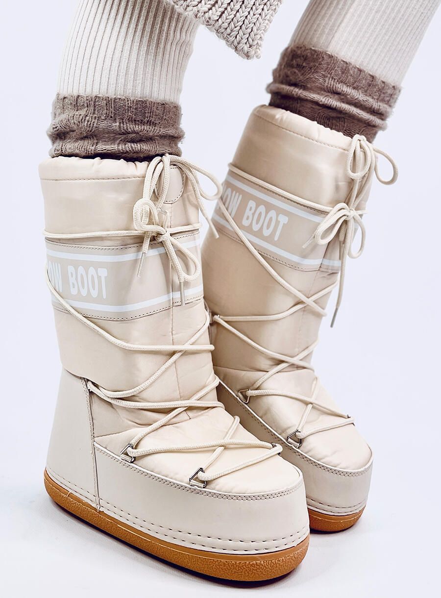 Winterstiefeletten SNOW BOOTS HIGH Beige