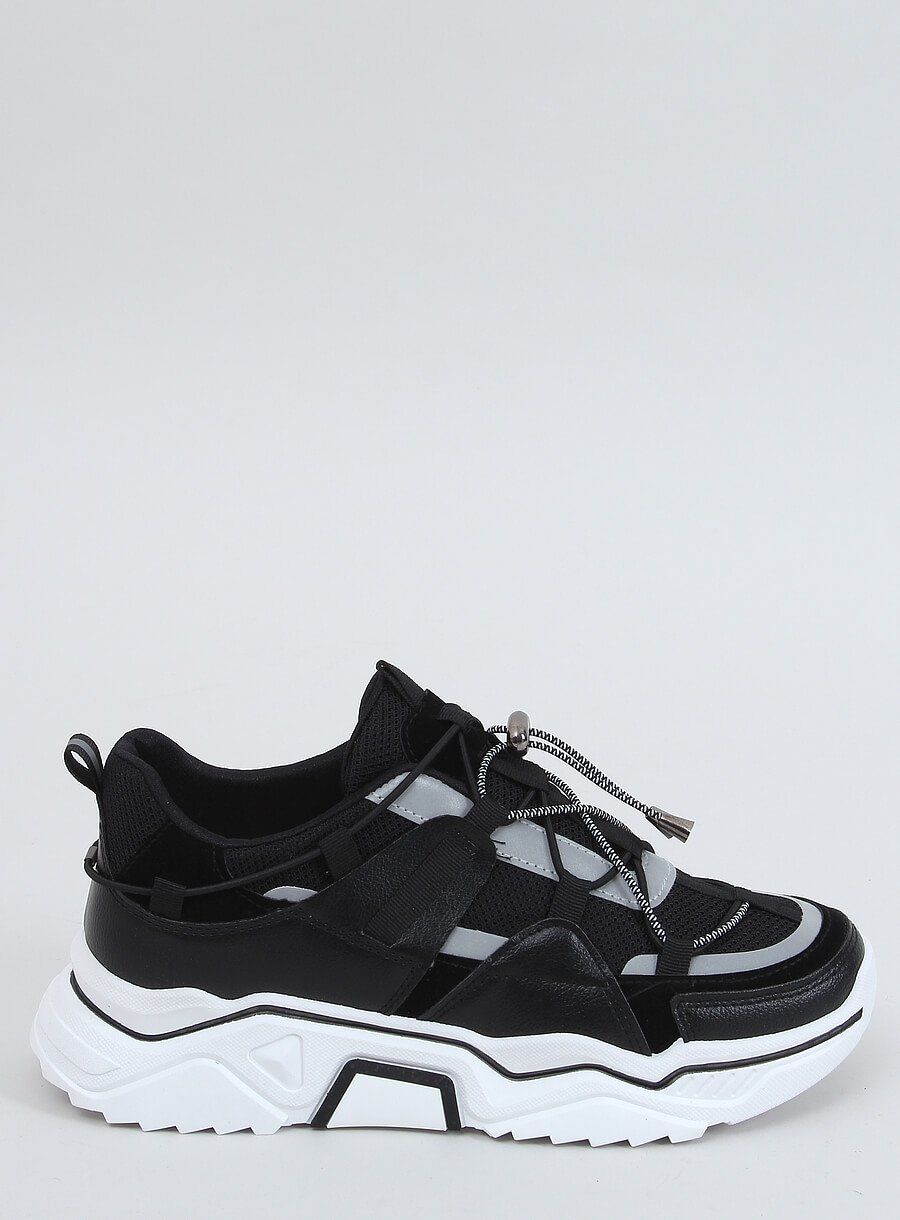 Schwarze Sport-Sneaker