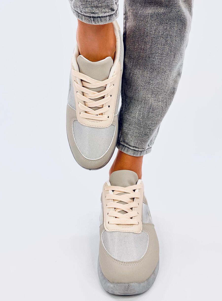 Leichte Damen-Sneaker Grau
