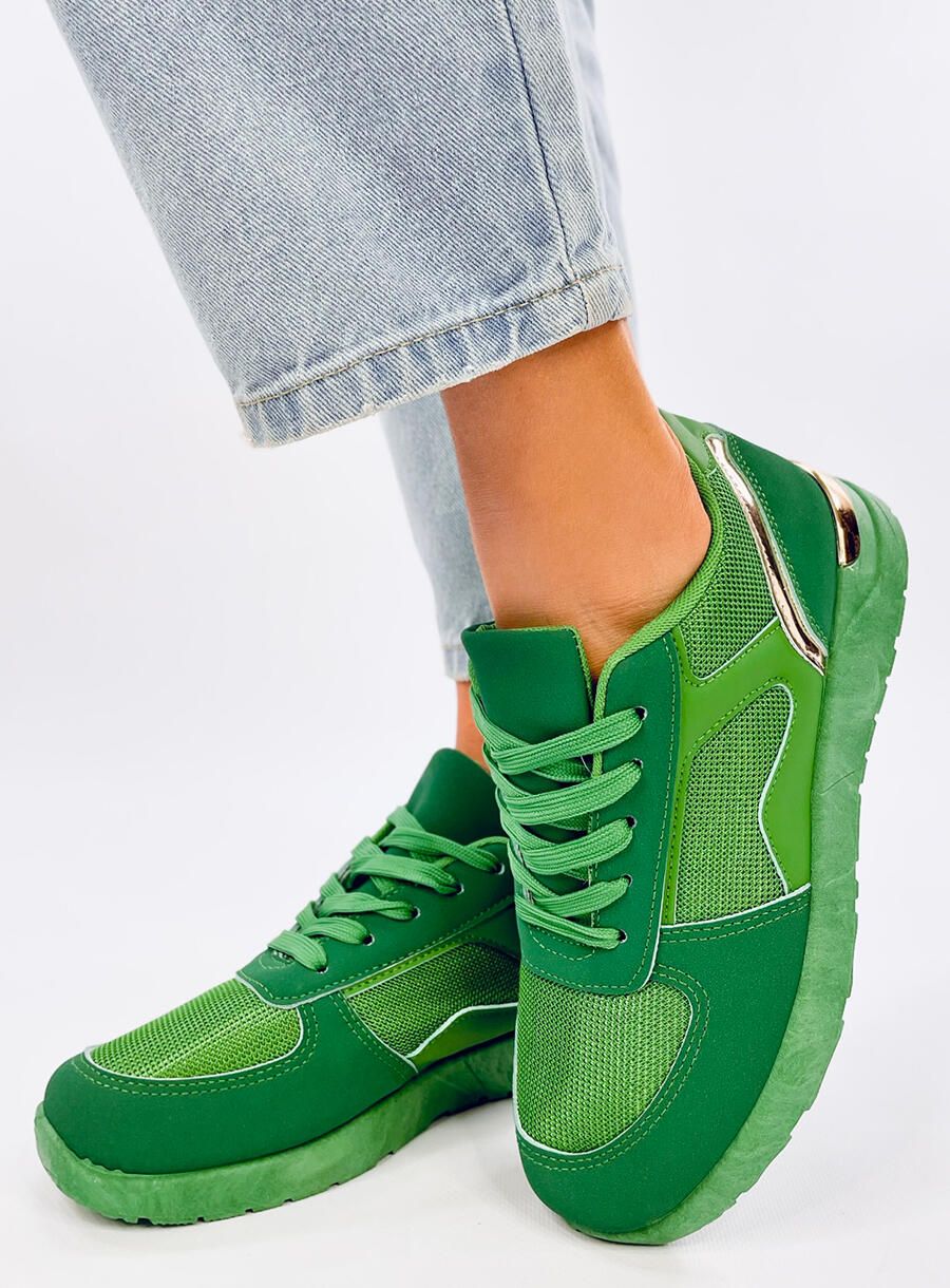 Leichte Damen-Sneaker Grün