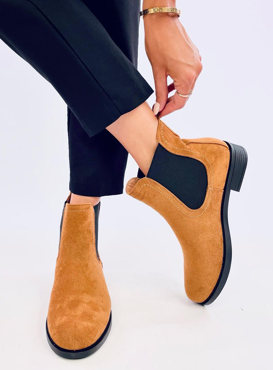 Chelsea-Stiefel Camel