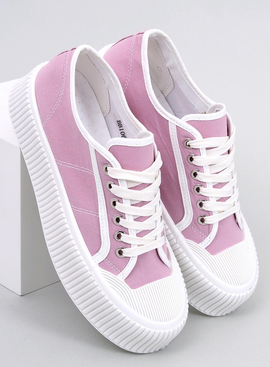 Plateau-Canvas-Sneaker Lila