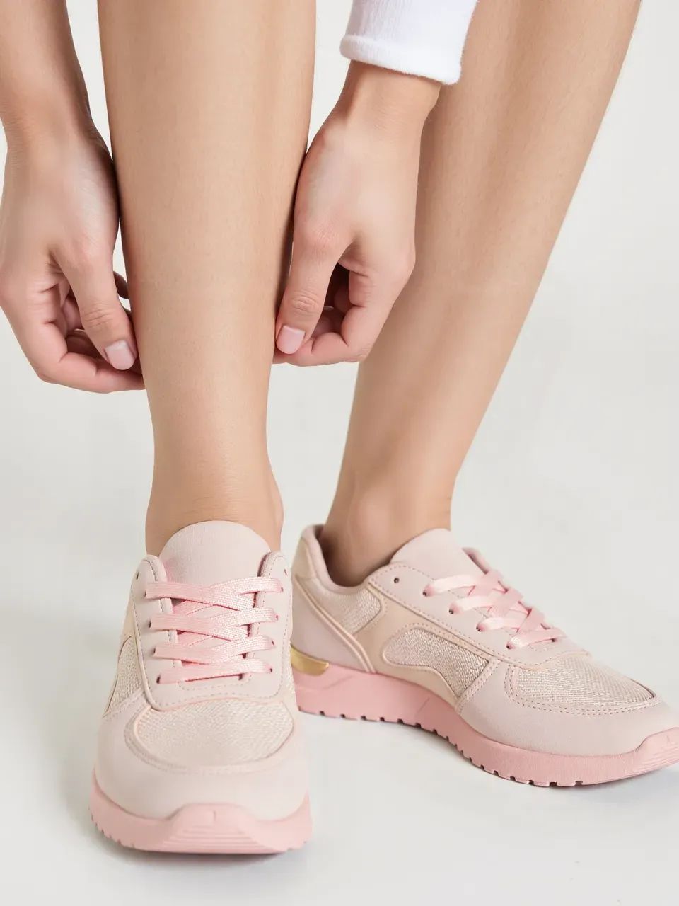 Leichte Damen-Sneaker Rosa