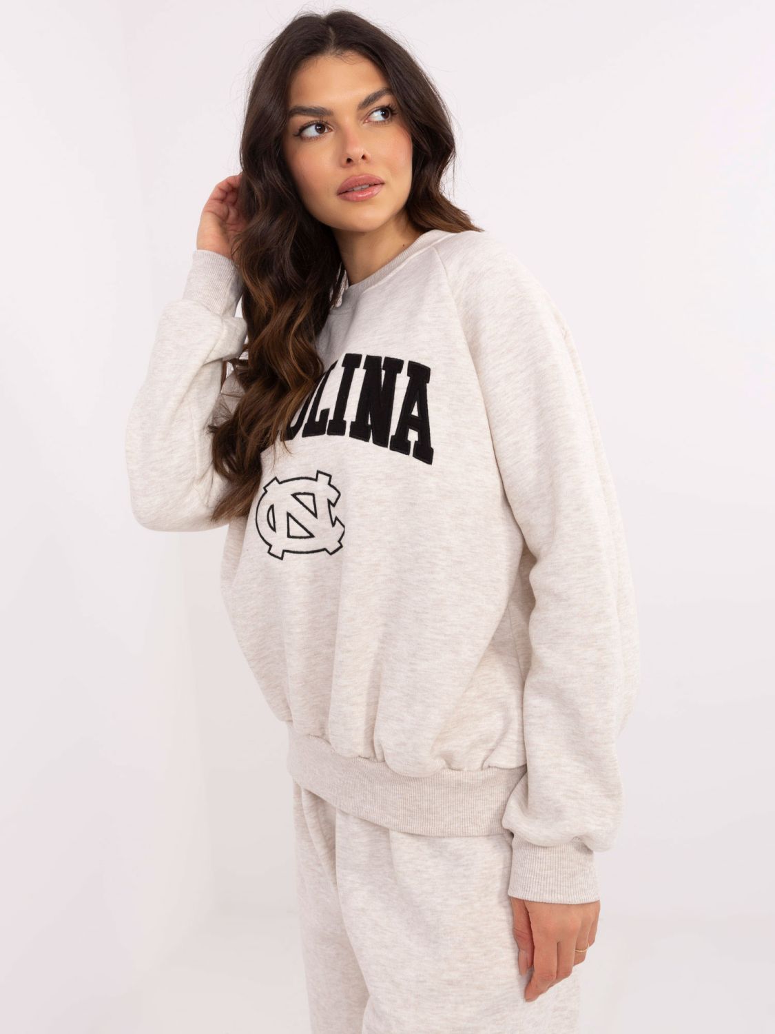 Pullover in hellem Beige
