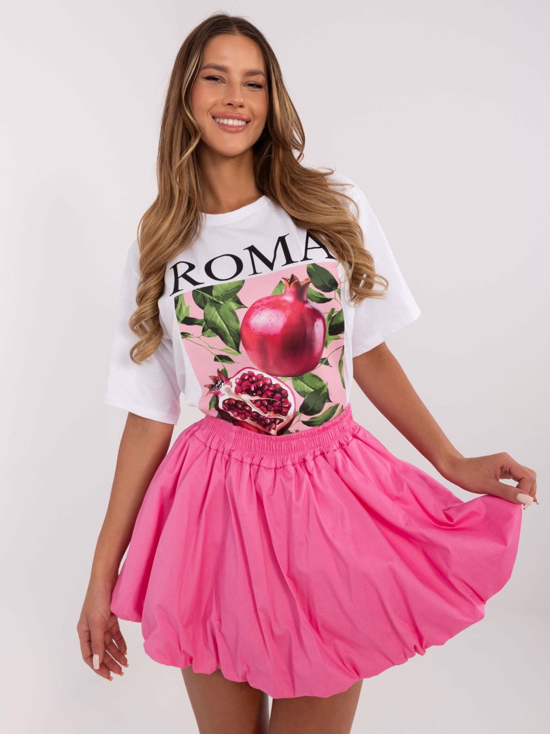 Rosa Minirock Ballon