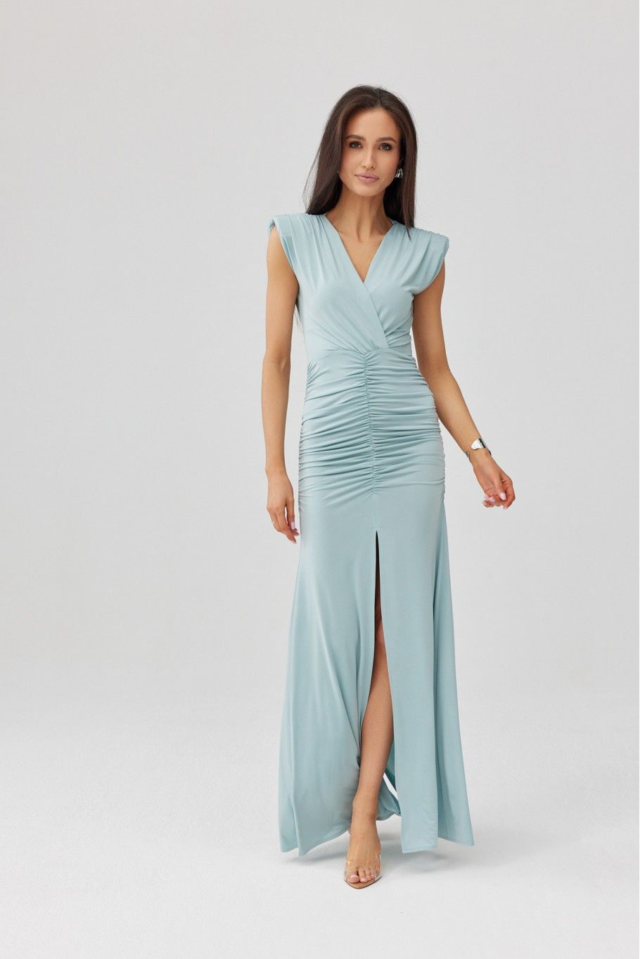 Noelia – Maxi-Kleid in Mintgrün