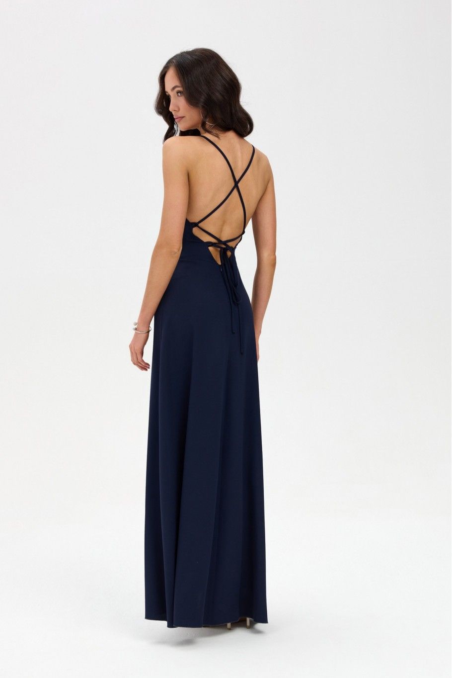 Amara Maxi-Kleid in Dunkelblau