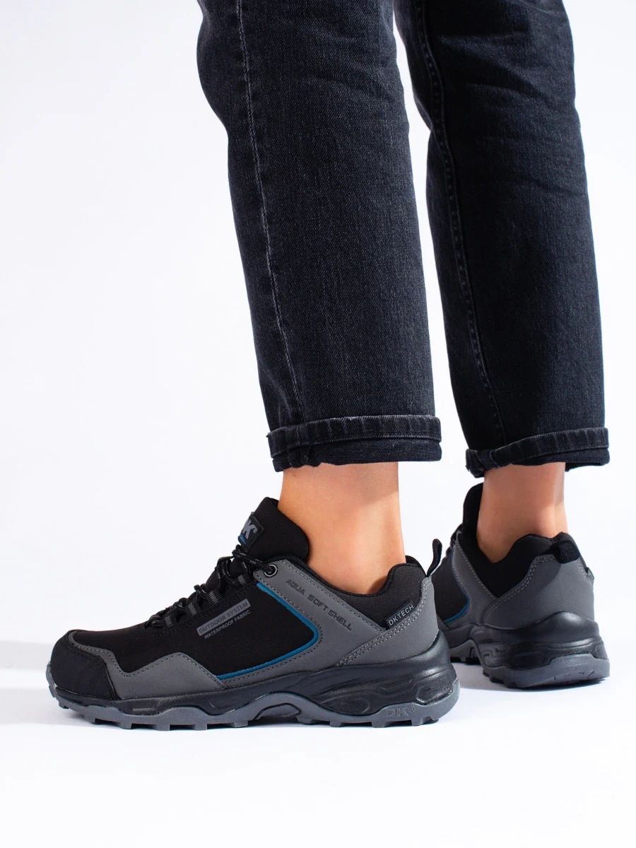 Damen Trekking Schuhe DK Waterproof Grau