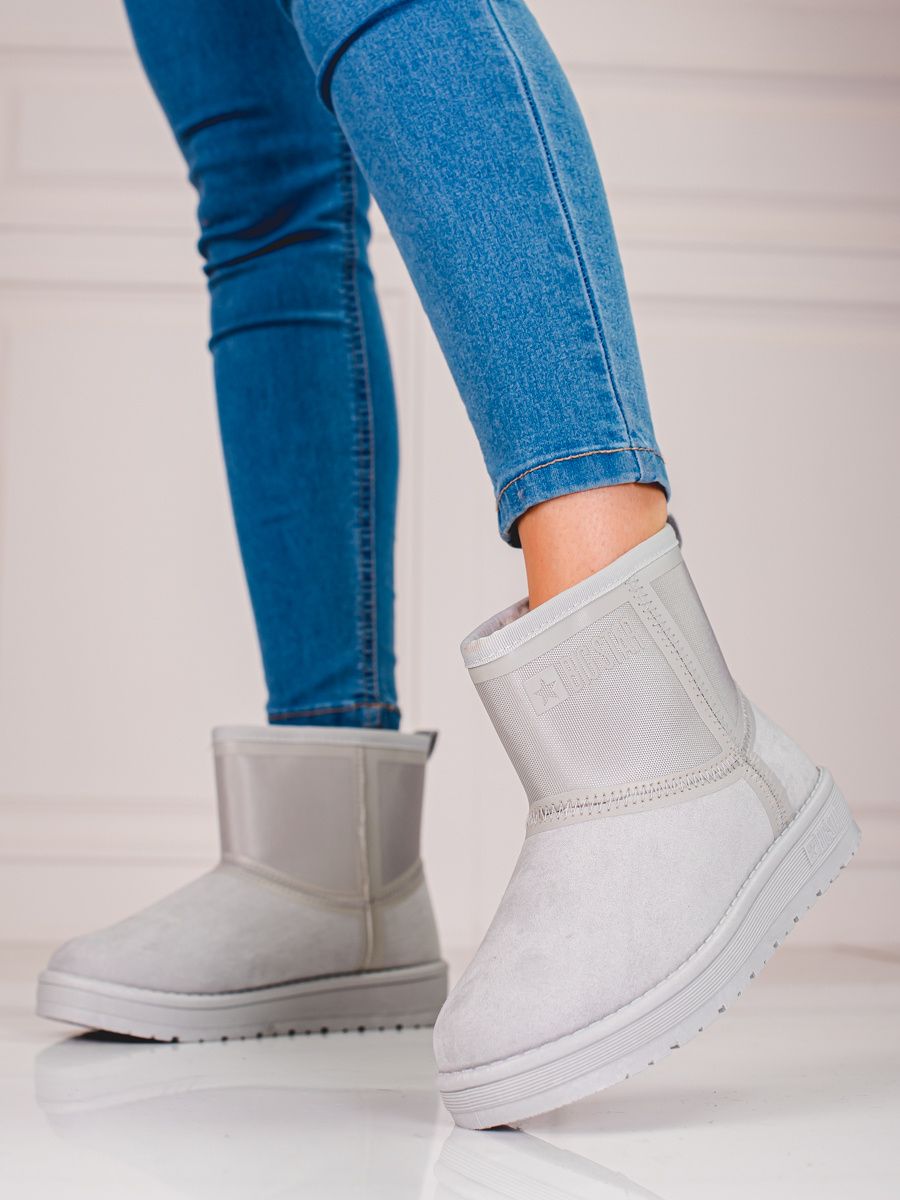 Graue Damen Schneestiefel von Big Star
